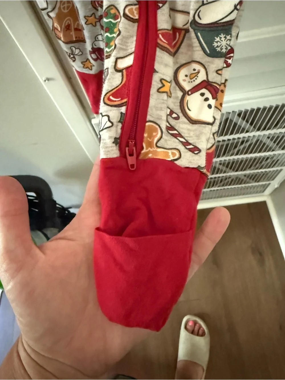 Little Sleepies Christmas Themed Bamboo One-Piece Pajamas